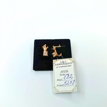 Золотые серёжки 585