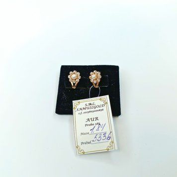 Золотые серёжки 585
