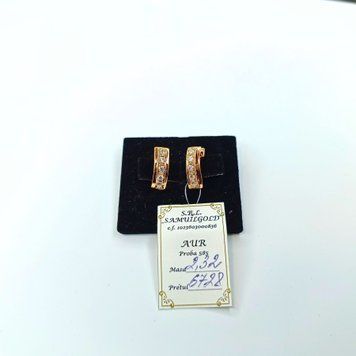 Золотые серёжки 585