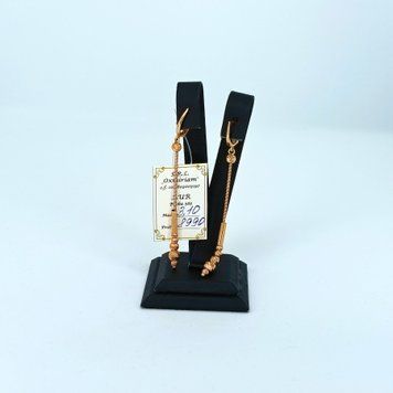Золотые серёжки 585